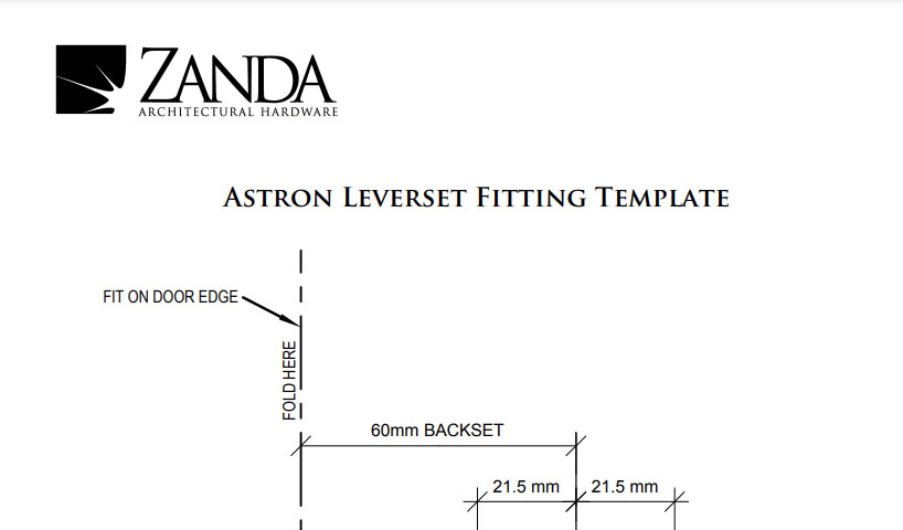 Astron Fitting Template