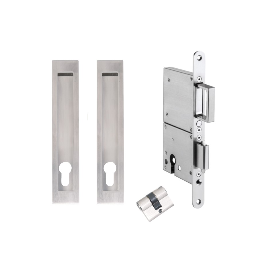 Verve Sliding Door Lock Kits Heavy, Sliding Door Deadbolt Hardware