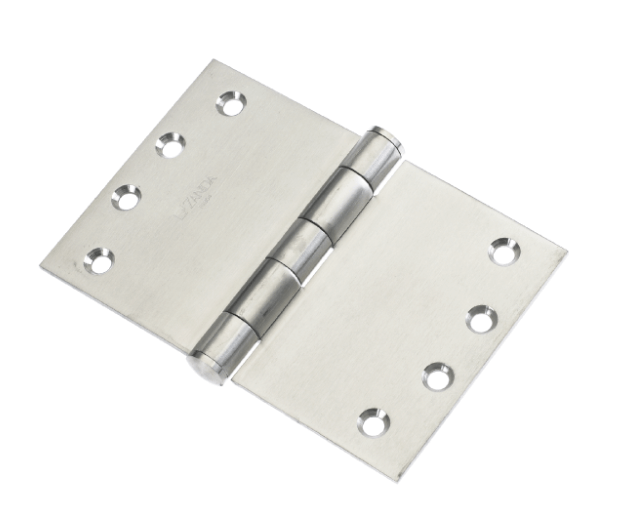 5911.SS - Wide Throw Butt Hinges, 100x150x3.2mm, Stainless Steel Finish