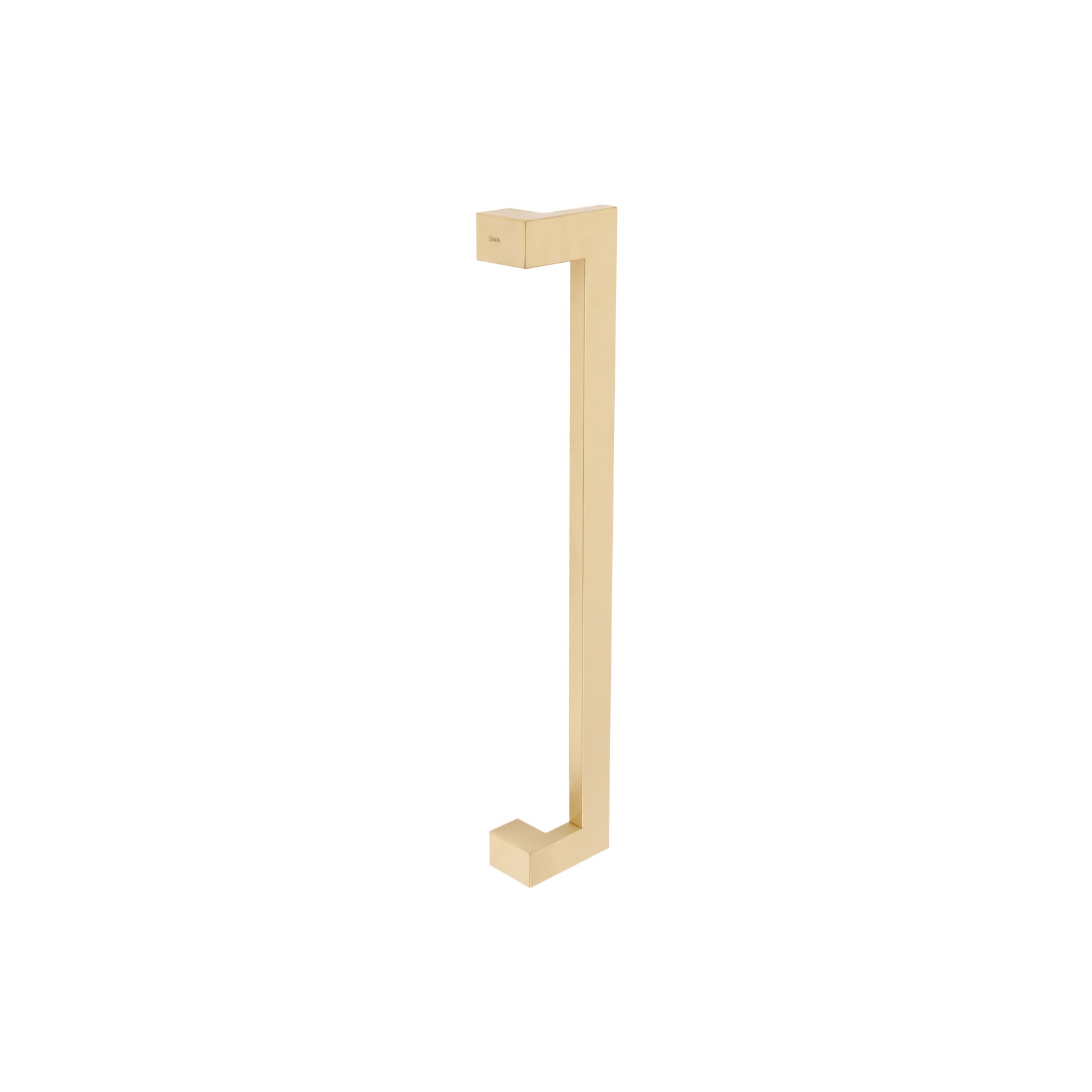 7122.bb.sb Polo Offset Pull Handle, 640mm (600mm Crs), Satin Brass Finish