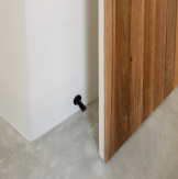 10500.BLK - Magnetic Door Stop, Floor/Wall Mounted, Black Finish