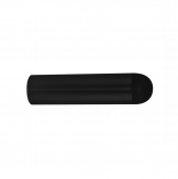 5244.BLK - Round Wall Mounted Door Stop, 19x75mm, Black Finish