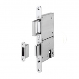 Heavy Duty Sliding Door Mortice Lock with Integrated Edge Pull